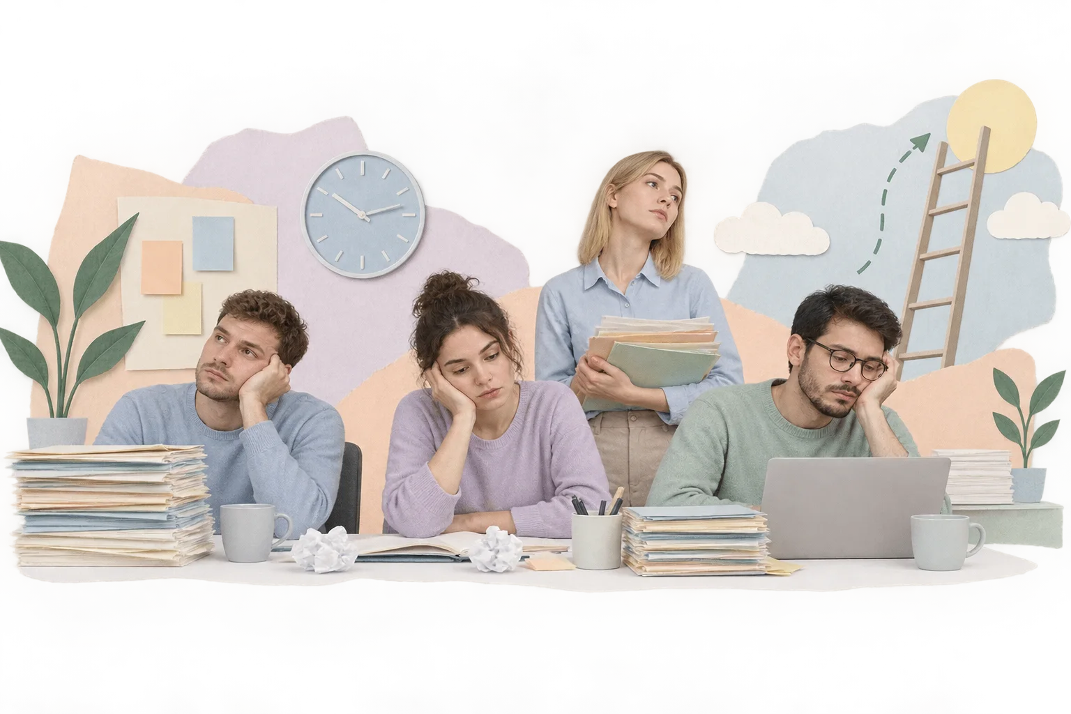 Командные роли Белбина. Как наладить работу команды с учетом ролей сотрудников?: Нет роста. Участники не развиваются, ограничиваются рутиной, игнорируют перспективы.