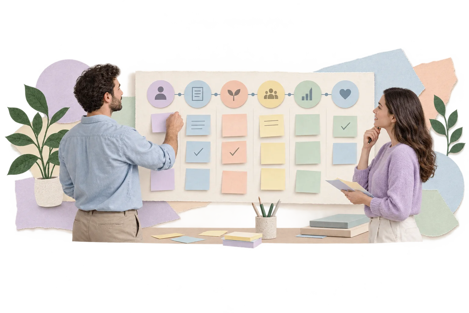 Employee Journey Map — что это такое и как сделать?: Третий шаг: создание «чистовика» EJM